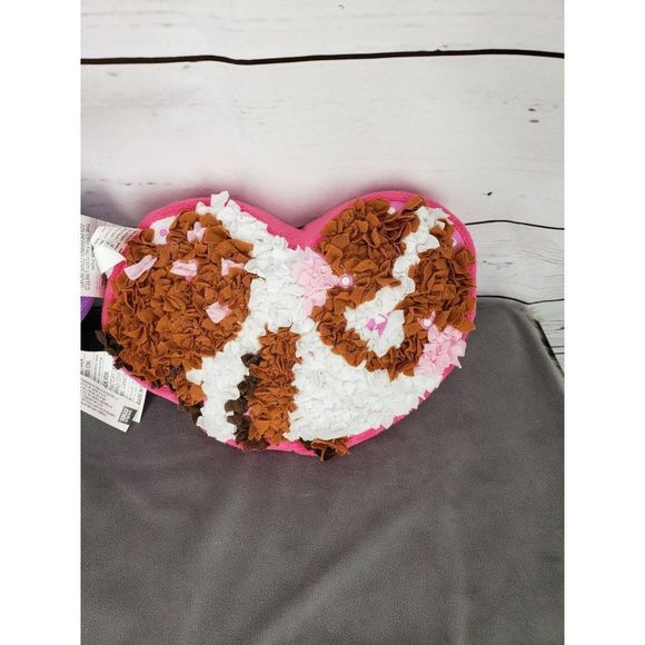 Plusheez Plush Stuffed Toy Animal Pink Purple Girl‎ Bedroom Throw Pillow 10" - Picture 8 of 9